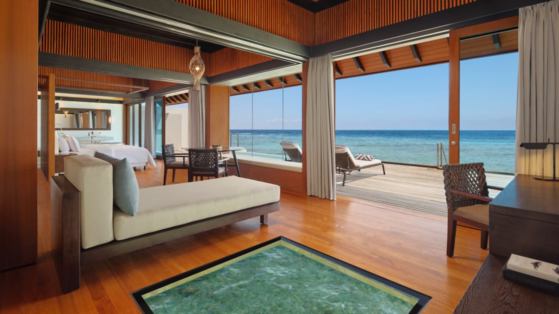 Overwater Villa with Pool at The Westin Maldives Miriandhoo Resort thumbnail 3